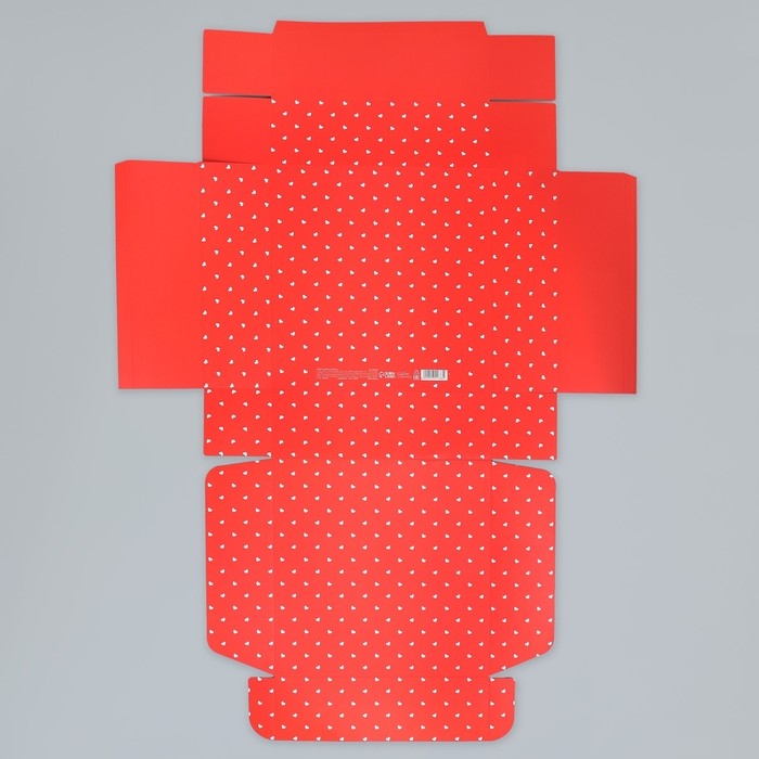 Коробка подарочная складная, упаковка, &laquo;Любовь&raquo;, 26 х 26 х 8 см