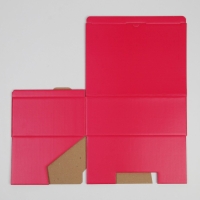 Коробка подарочная складная, упаковка, &laquo;Фуксия&raquo;, 26 х 19 х 10 см