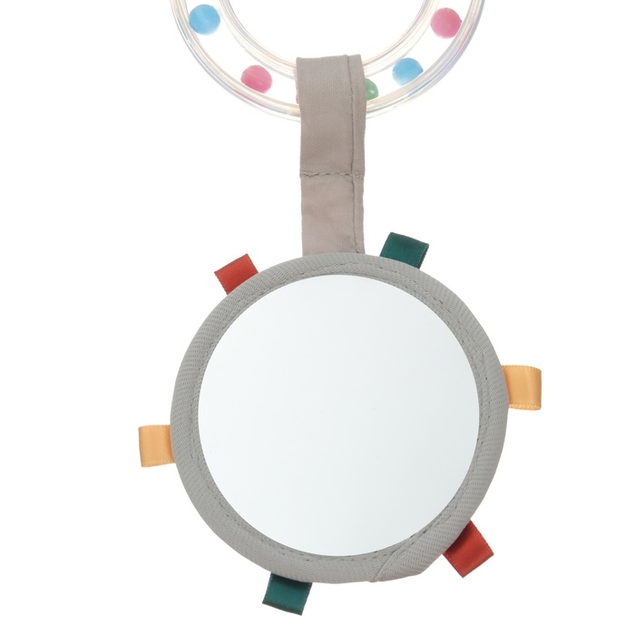 Подвеска - погремушка &laquo;Совушка&raquo;, прорез., пищалка, шуршит, на кроватку, коляску, Крошка Я