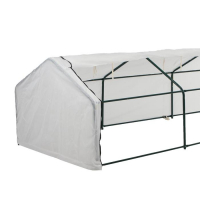 Мини-теплица, 4,9 &times; 1,4 &times; 1,15 м, стальной каркас d = 16 мм, спанбонд 60 г/м&sup2;