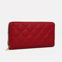 Кошелёк на молнии, цвет бордовый Кошелёк на молнии, цвет бордовый