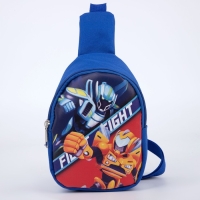 Сумка детская для мальчика через плечо &laquo;Роботы&raquo; 8 см х 13 см х 17 см