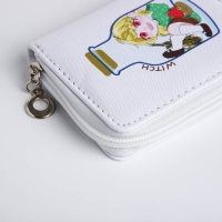 Кошелёк детский на молнии, цвет белый Кошелёк детский на молнии, цвет белый