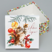 Набор подарочных коробк 6 в 1 &laquo;Исполнения желаний&raquo;, 10 х 10 х 6 &ndash; 20 х 20 х 11 см, Новый год