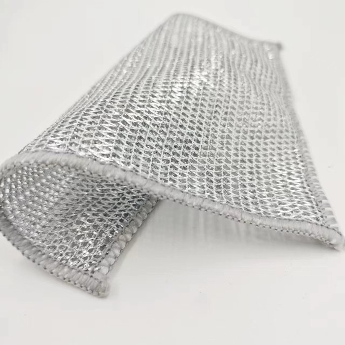 Салфетка для мытья посуды, металлическая, однослойная, 5 шт, 19&times;19 см