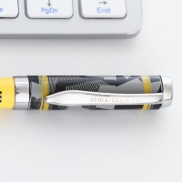 Ручка металл &laquo;Герой и защитник&raquo;, синяя паста 1.0 мм