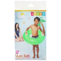 Круг для плавания «Яркое настроение», с ручками, d=76 см, от 8 лет, цвет МИКС, 59258NP INTEX Круг для плавания «Яркое настроение», с ручками, d=76 см, от 8 лет, цвет МИКС, 59258NP INTEX