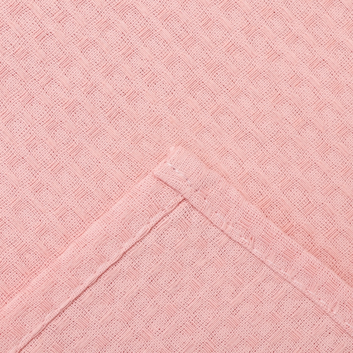 Полотенце вафельное Экономь и Я 50*90 см, цв. пудра, 100% хл, 200г/м2