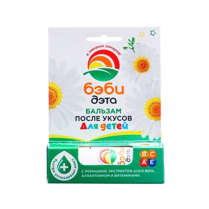 Бальзам-карандаш после укусов "ДЭТА", travel-size, 4,2 г