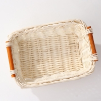 Корзина с ручками, 14&times;19&times;5 см, ротанг