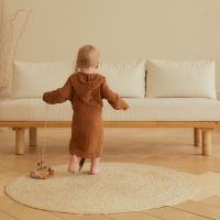 Халат детский муслиновый LoveLife (6 лет, рост 116-122 см), цвет корицы, 100% хлопок, 235 гр/м2 Халат детский муслиновый LoveLife (6 лет, рост 116-122 см), цвет корицы, 100% хлопок, 235 гр/м2