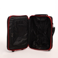 Чемодан детский 32 л (S) Sacvoyage, отдел на молнии, цвет чёрный/разноцветный Чемодан детский 32 л (S) Sacvoyage, отдел на молнии, цвет чёрный/разноцветный