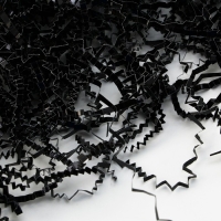 Наполнитель для шаров и подарков, упаковка, &laquo;Чёрный&raquo; , 15 х 26 см