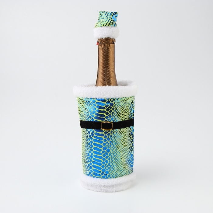 Одежда на бутылку Одежда на бутылку "Змейка", 18 см, цвет МИКС