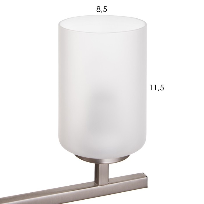 Люстра Люстра "Эмма" 3х40Вт Е27 Сатин 40х40х75(40)см