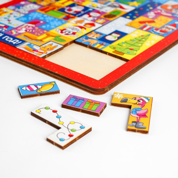 Новогодняя головоломка. Тетрис &laquo;Новый год! Любимый праздник&raquo;