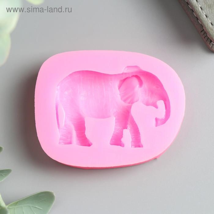 Молд силикон Молд силикон "Индийский слон" 1,2х6х4,8 см