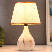 Лампа настольная 16614/1WT E27 40Вт белый 22,5х22,5х35,5 см RISALUX