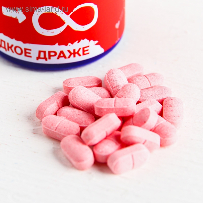 Драже Конфеты - таблетки &laquo;Формула любви&raquo;: 50 г