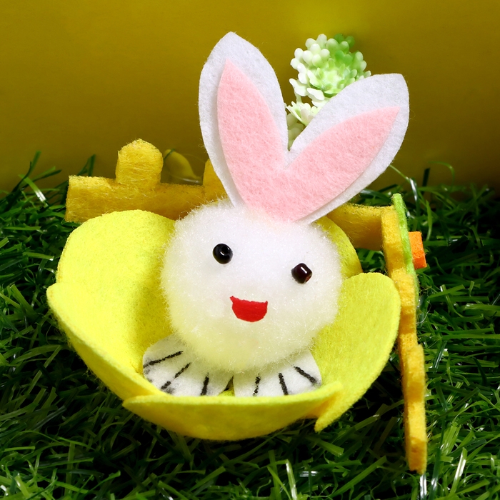 Пасхальный декор &laquo;Зайчики на травке&raquo; 24 &times; 19 &times; 11 см