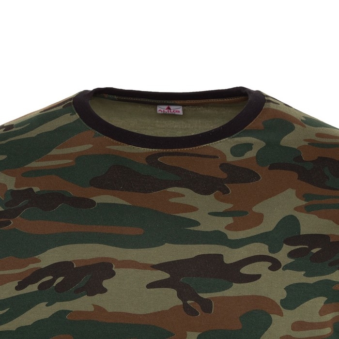 Лонгслив мужской с начёсом, цвет МИКС камуфляж коричнево-зелёный, размер 50 Лонгслив мужской с начёсом, цвет МИКС камуфляж коричнево-зелёный, размер 50