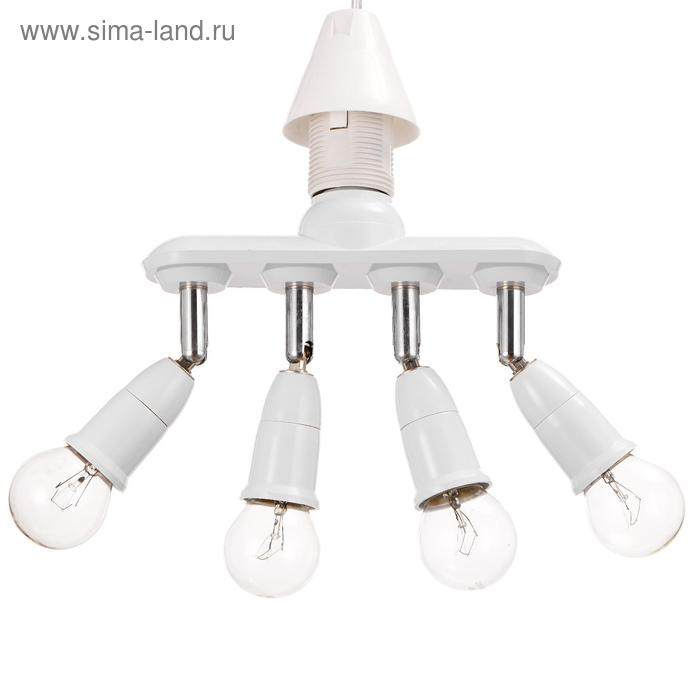 Светильник 1116/4 Е27 40Вт белый 5х19х17,5 см BayerLux