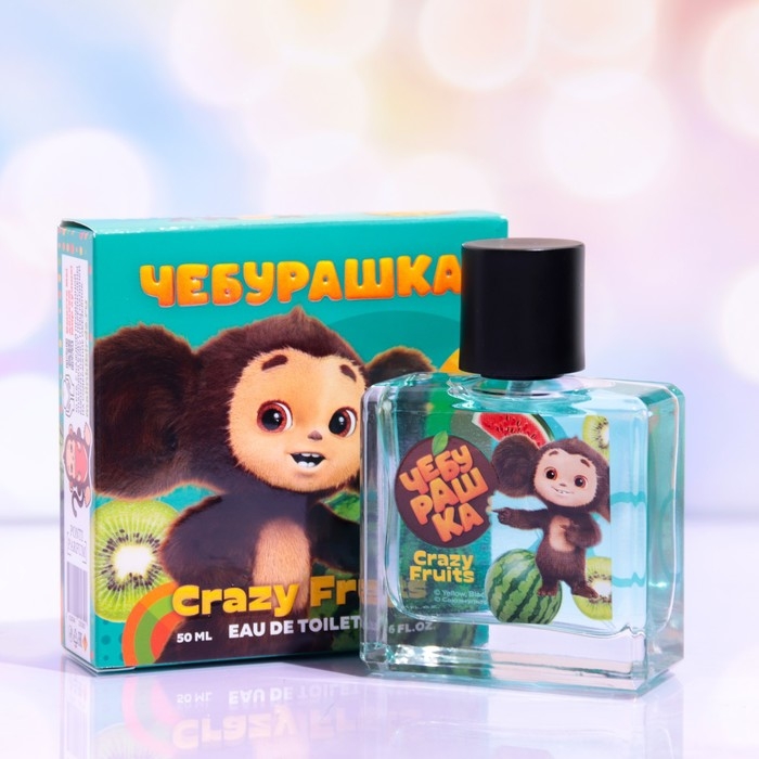Туалетная вода Чебурашка Туалетная вода Чебурашка "Crazy Fruits" 50 мл