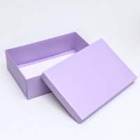 Коробка подарочная складная, упаковка, &laquo;Лавандовая&raquo;, 30 х 20 х 9 см