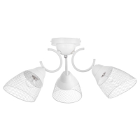 Люстра "Грэйс" 3х60Вт Е27 Белый 56х56х28см Люстра "Грэйс" 3х60Вт Е27 Белый 56х56х28см