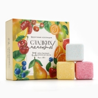 Подарочный набор косметики &laquo;Сладких моментов&raquo;, бомбочки для ванны 9 х 65 г, микс ароматов, BEAUTY FОХ