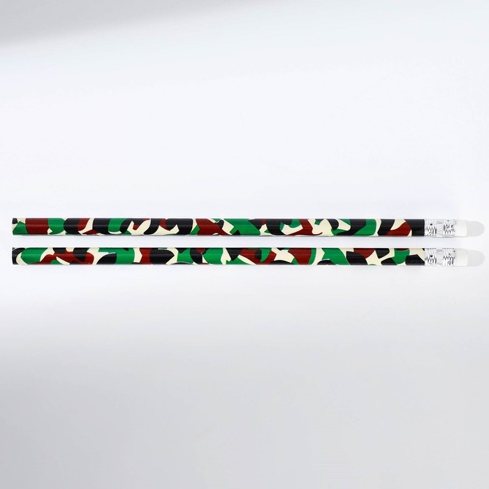 Подарочный набор &laquo;С 23 февраля&raquo;: блокнот А6 32 листа, значок, наклейки 12 шт, карандаши 2 шт