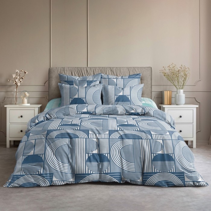 Постельное бельё 2сп Ночь Нежна Теодор 175х215 см, 180х220 см, 70х70 см 2шт, бязь, 120г/м&sup2;, 100% хлопок