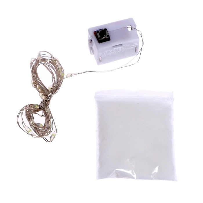 Набор для опытов &laquo;Новогодняя гирлянда: Ёлочка и Дед Мороз&raquo;