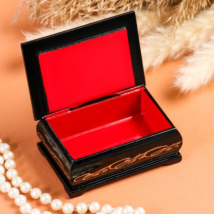 Шкатулка «Васильки», 6×9 см, лаковая миниатюра Шкатулка «Васильки», 6×9 см, лаковая миниатюра