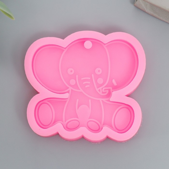 Молд силикон Молд силикон "Слонёнок" 5,8х5,2 см