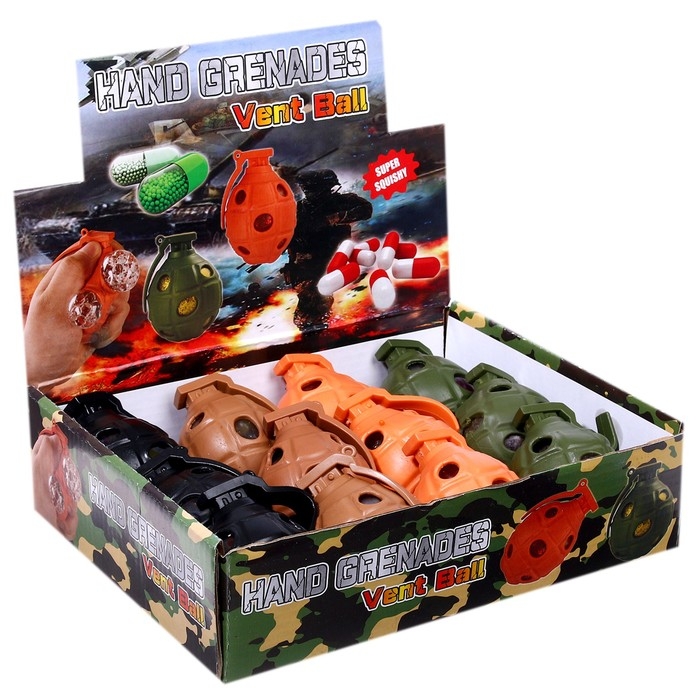 Мялка &laquo;Граната&raquo;, с гидрогелем, цвета МИКС