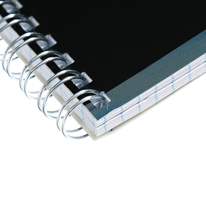 Тетрадь 48 листов, в клетку, на гребне Тетрадь 48 листов, в клетку, на гребне "Моноколор.Классика", обложка мелованный картон, вд-лак, МИКС