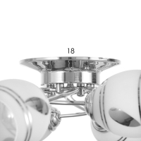 Люстра "Аннета" 8х40Вт Е27 Хром МОДЕЛЬ: 2800087 Люстра "Аннета" 8х40Вт Е27 Хром МОДЕЛЬ: 2800087