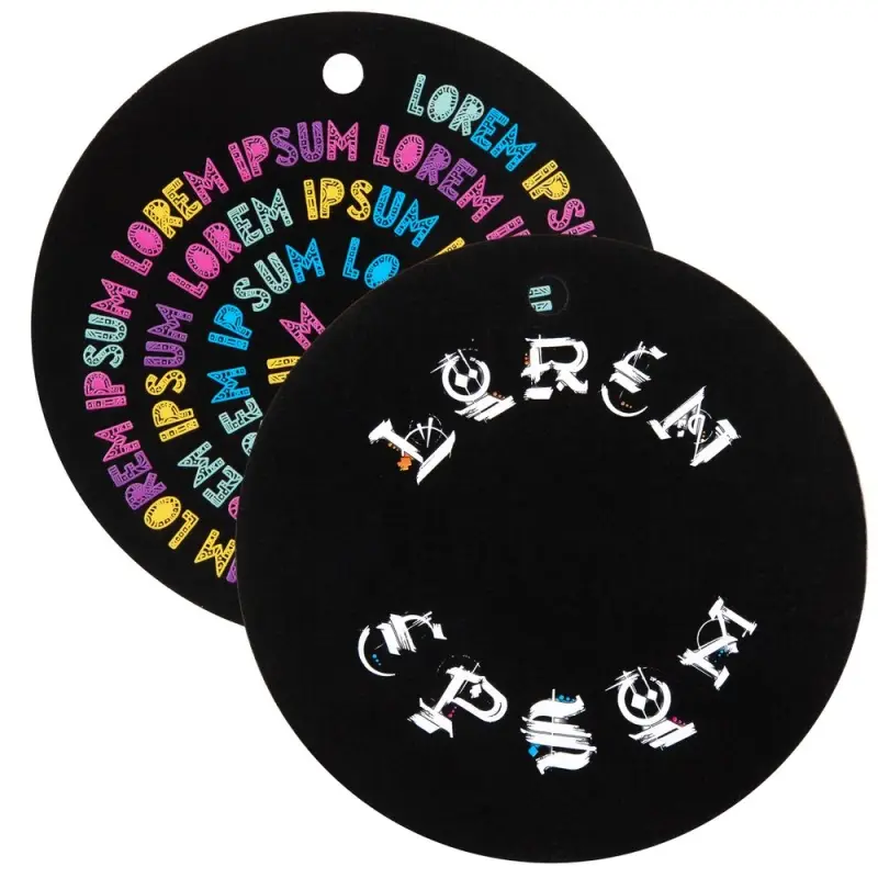 Этикетка бумажная на заказ Paper, S