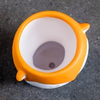 Горшок "Милая Лисичка" голубой, 6х11см