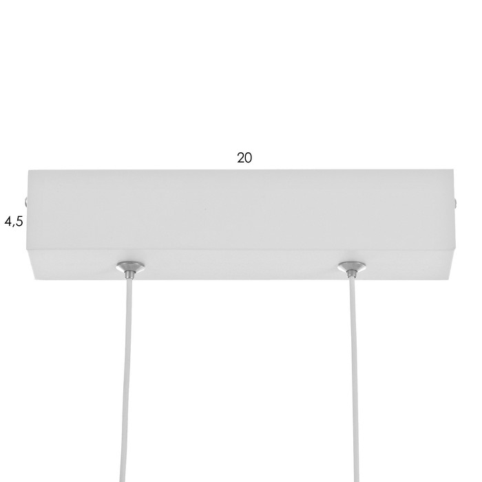 Светильник с ПДУ Светильник с ПДУ "Бергер" LED 18Вт 3000-6000К белый 100х100 см