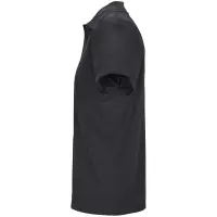 Рубашка поло унисекс Pitcher, черная, размер S