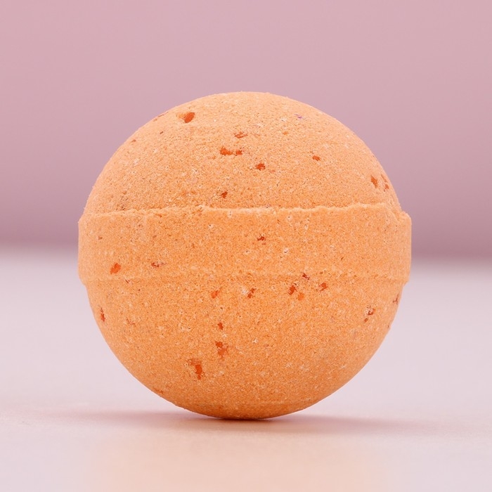 Бомбочка для ванны «Тепла», 130 г, аромат апельсина и сливок, Новый Год Бомбочка для ванны «Тепла», 130 г, аромат апельсина и сливок, Новый Год