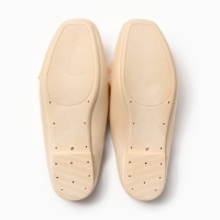 Тапочки женские, размер 36-37, цвет молочный Тапочки женские, размер 36-37, цвет молочный