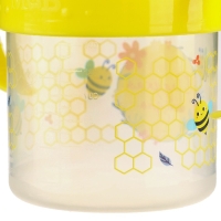 Поильник детский с твёрдым носиком «Сладкая жизнь», 140 мл., с ручками, цвет желтый Поильник детский с твёрдым носиком «Сладкая жизнь», 140 мл., с ручками, цвет желтый