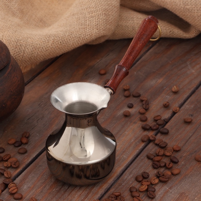 Турка для кофе &laquo;Цельная&raquo;, медь 0,25 л