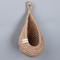 Подвесная корзинка "Капелька", джут Подвесная корзинка "Капелька", джут