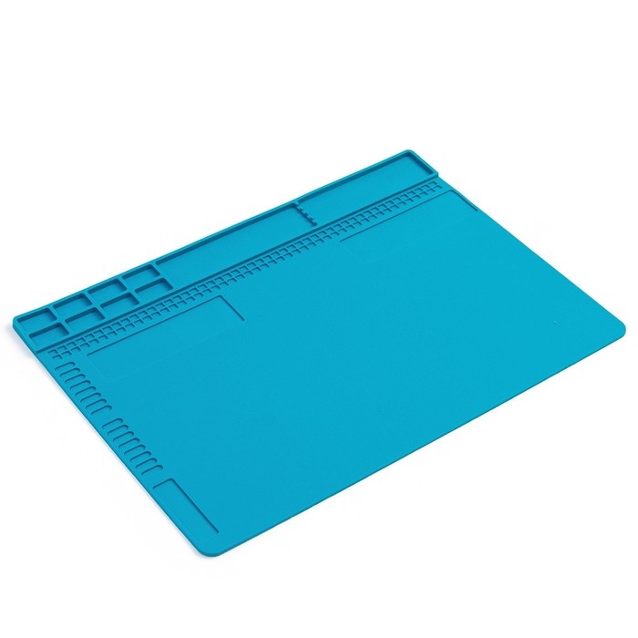 Термостойкий силиконовый коврик для ремонта часов, нескользящий, 35 х 25 см Термостойкий силиконовый коврик для ремонта часов, нескользящий, 35 х 25 см