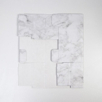Коробка подарочная складная, упаковка, &laquo;Мрамор&raquo;, 31 х 25.5 х 16 см