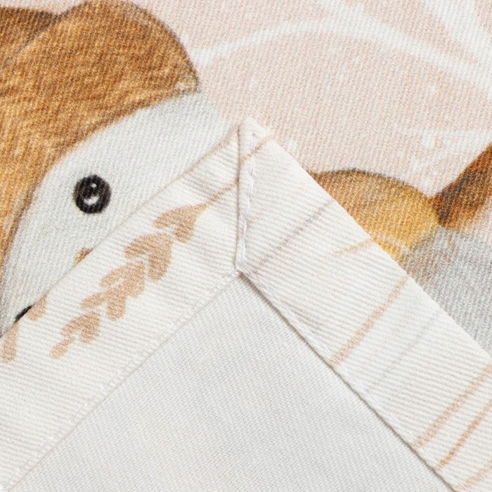 Набор новогодних салфеток Этель Christmas snowman, 40х40см - 4 шт, хлопок, саржа